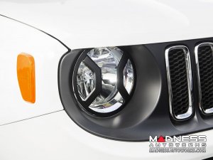 Jeep Renegade Head Light Kit - Rugged Ridge - Euro Guard Jeep Renegade Head Light Kit - Rugged Ridge - Euro Guard
